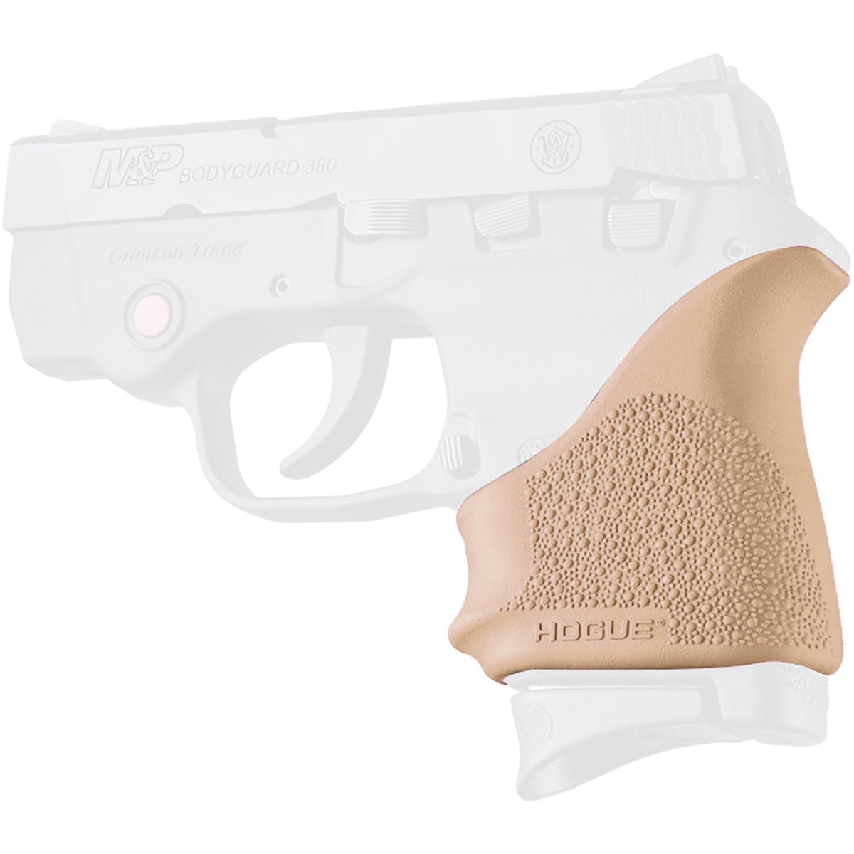 Hogue S&W Bodyguard 380/Taurus TCP & Spectrum HandALL Beavertail Grip Sleeve - Forza Sports