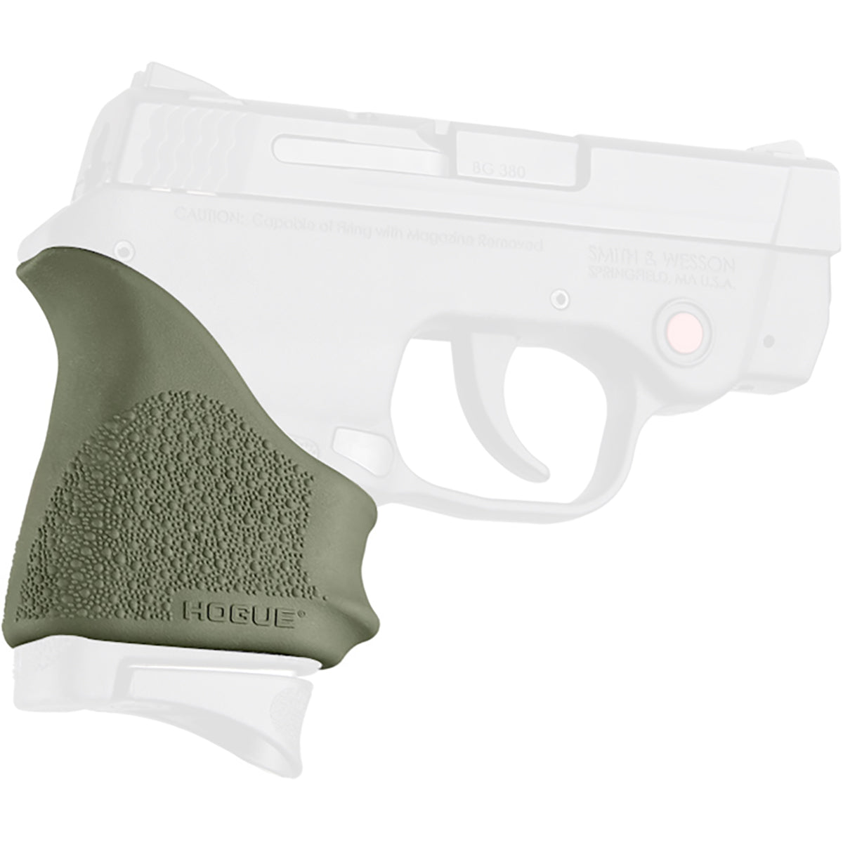 Hogue S&W Bodyguard 380/Taurus TCP & Spectrum HandALL Beavertail Grip Sleeve - Forza Sports
