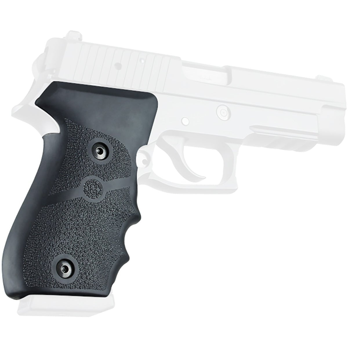 Hogue SIG P220 American DA/SA DAK Over Molded Rubber Grip with Finger Grooves - Forza Sports