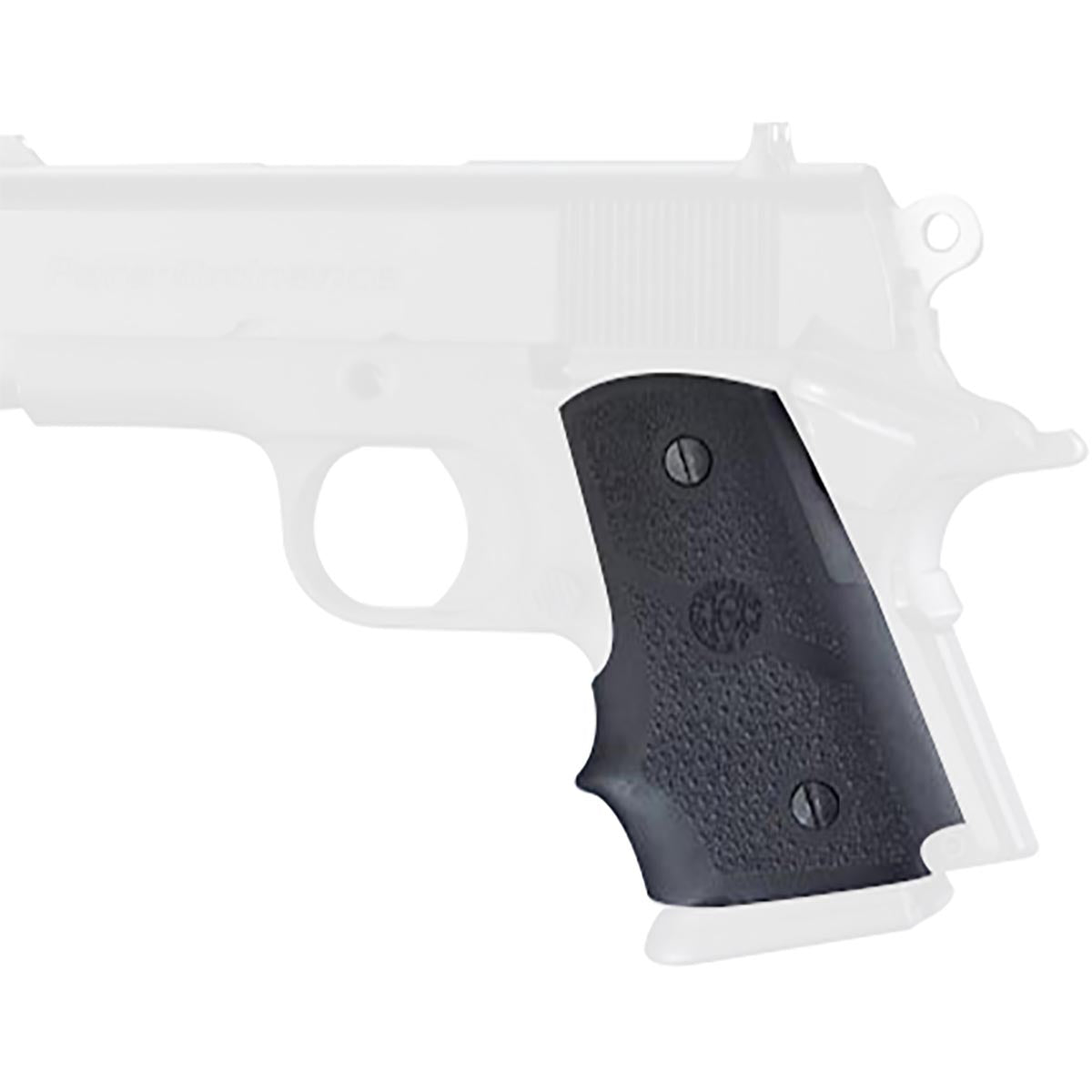 Hogue Para Ordnance P - 10 Rubber Grip with Finger Grooves - Black - Forza Sports