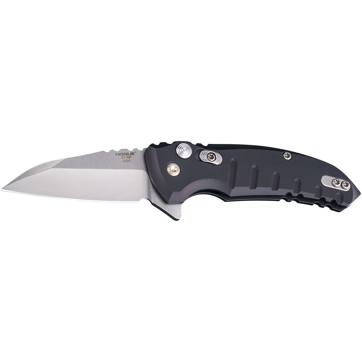 Hogue X1 - Microflip Manual Flipper 2.75" Folder Wharncliffe Blade Knife - Forza Sports