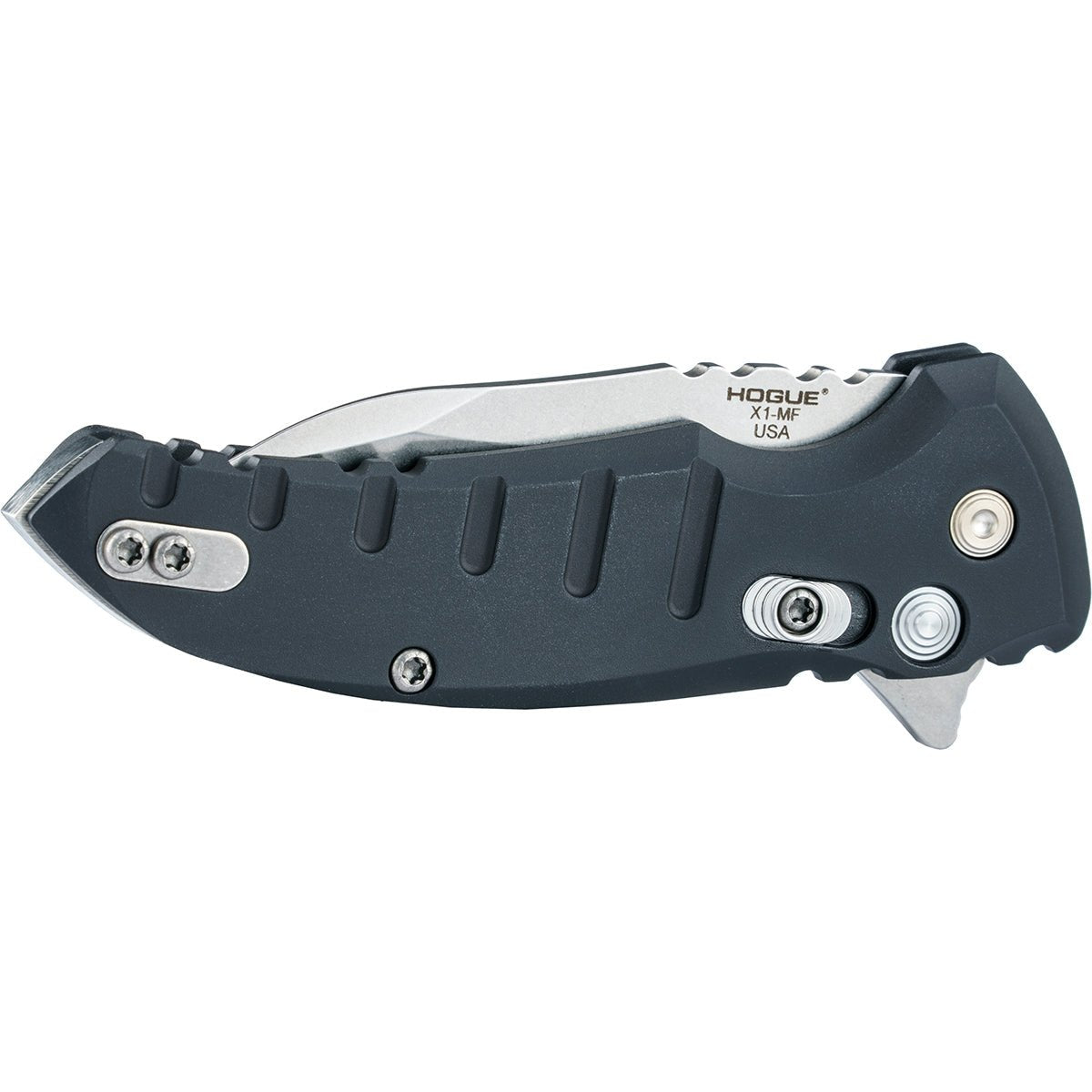 Hogue X1 - Microflip Manual Flipper 2.75" Folder Wharncliffe Blade Knife - Forza Sports