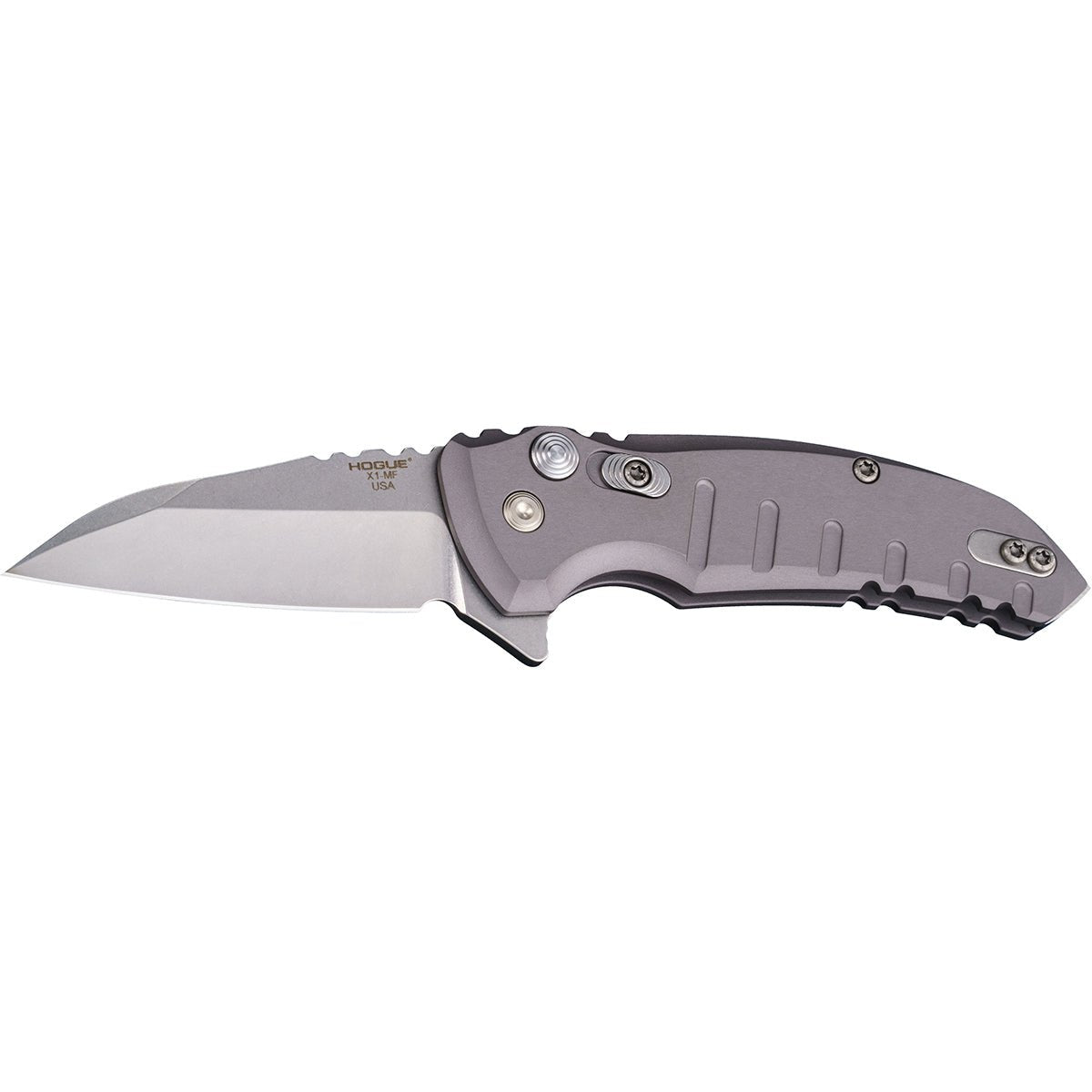 Hogue X1 - Microflip Manual Flipper 2.75" Folder Wharncliffe Blade Knife - Forza Sports