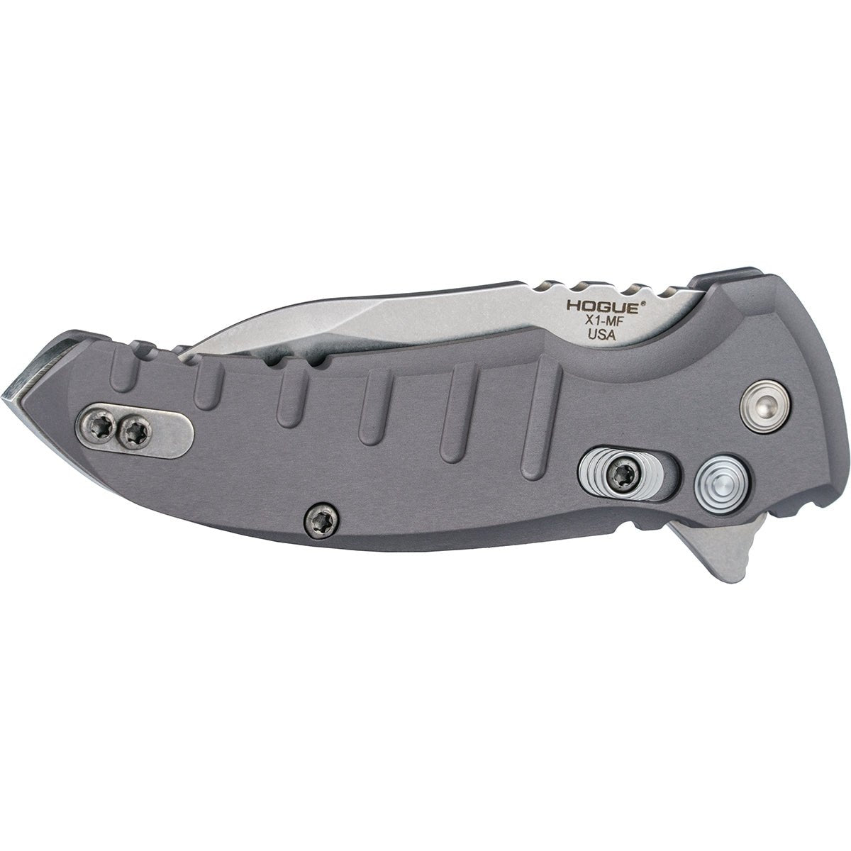 Hogue X1 - Microflip Manual Flipper 2.75" Folder Wharncliffe Blade Knife - Forza Sports