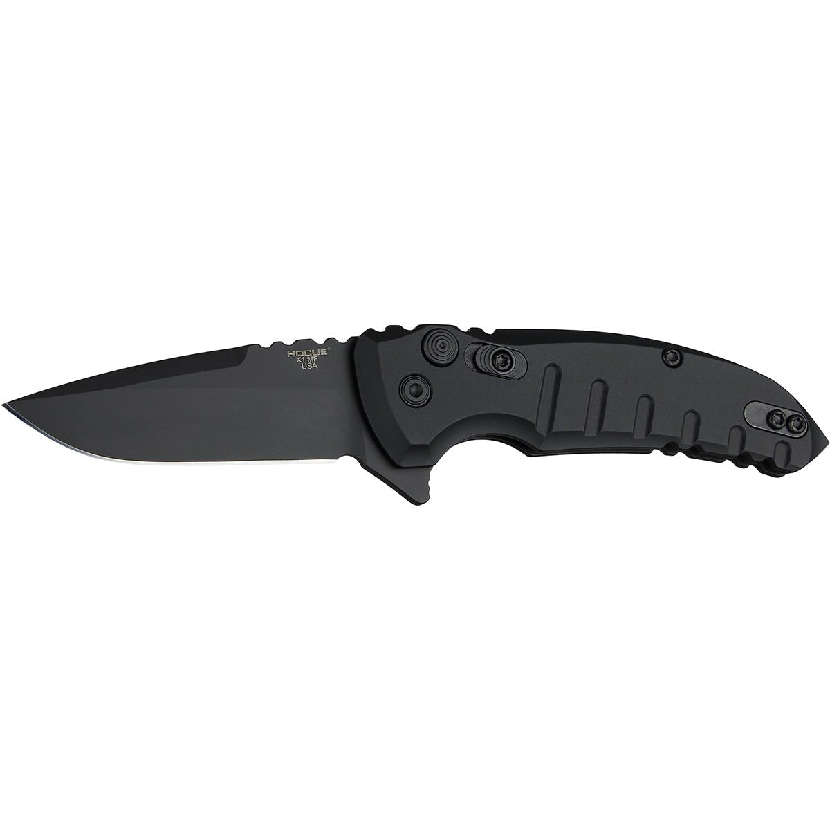Hogue X1 MicroFlip Manual Flipper 2.75" Drop Point Blade Knife - Forza Sports