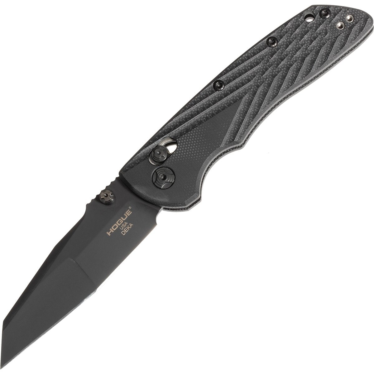 Hogue Deka Manual Folder 3.25" Wharncliffe Blade Knife - Forza Sports