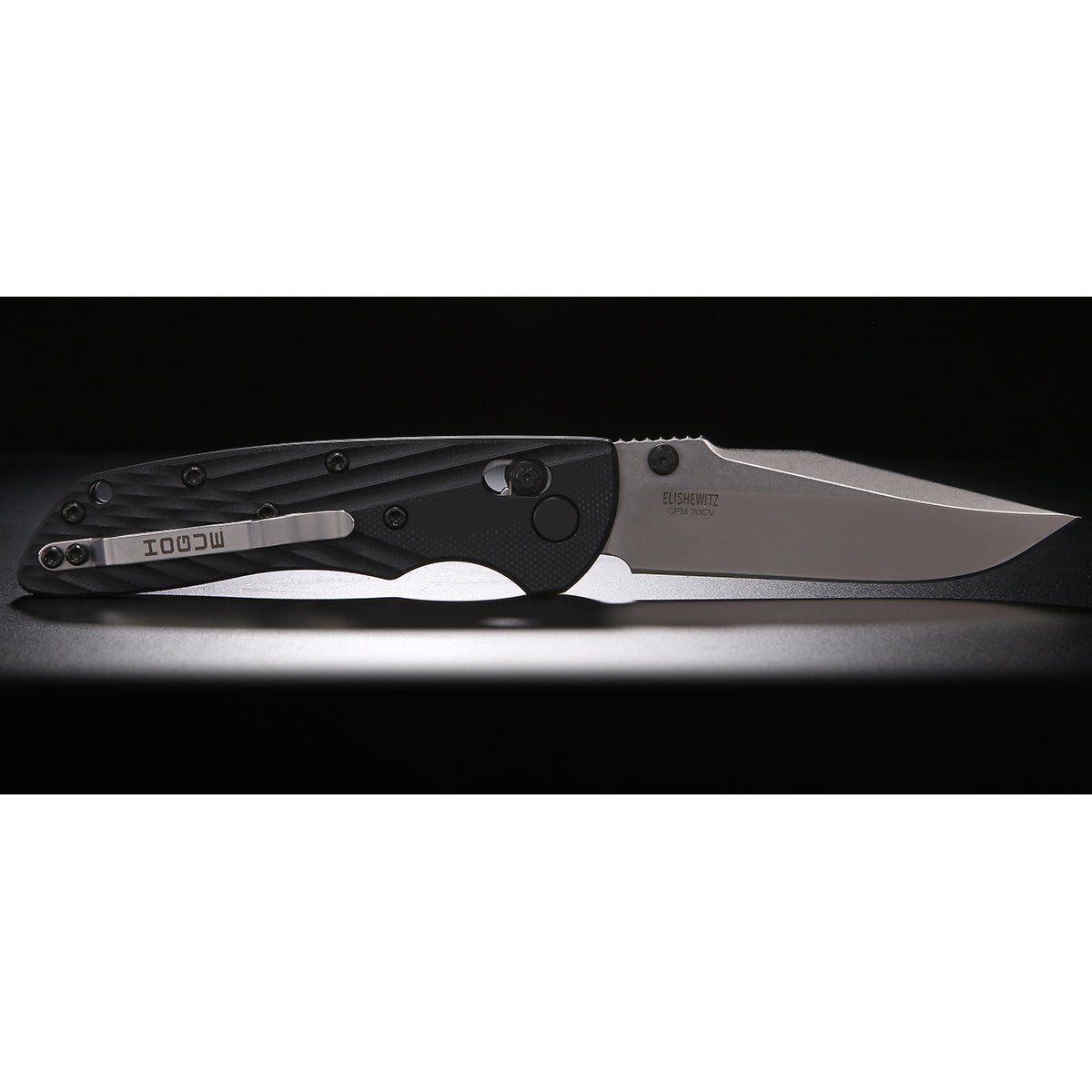 Hogue Deka Manual Folder 3.25" Clip Point Blade Knife with Tumbled Finish - Forza Sports