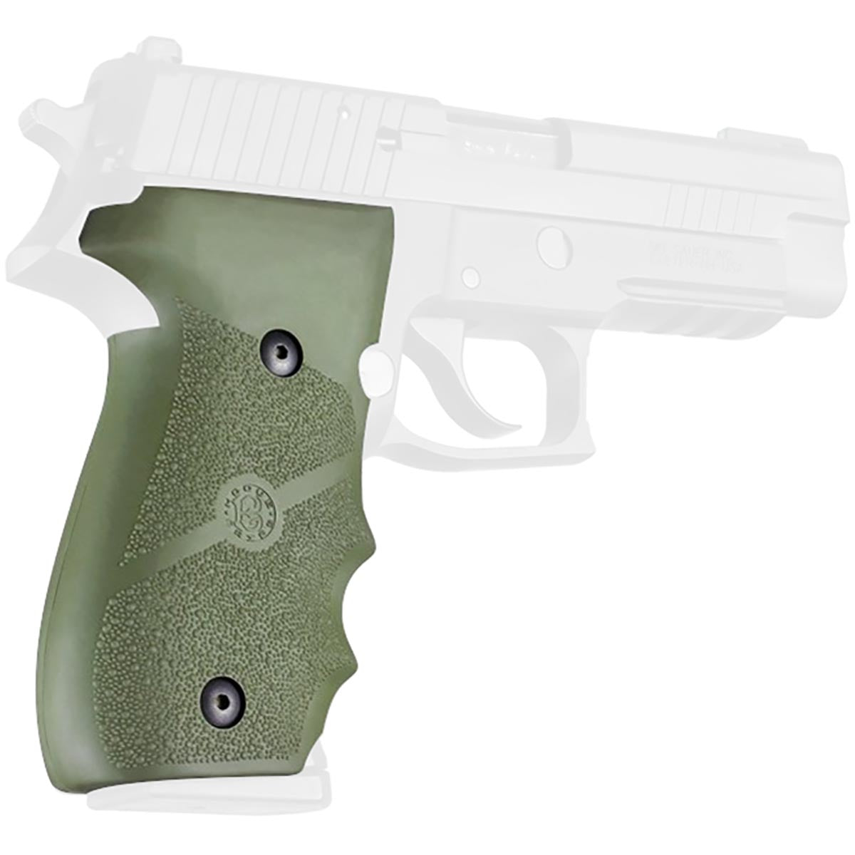 Hogue SIG SAUER P228/P229 Rubber Grip with Finger Grooves - Forza Sports