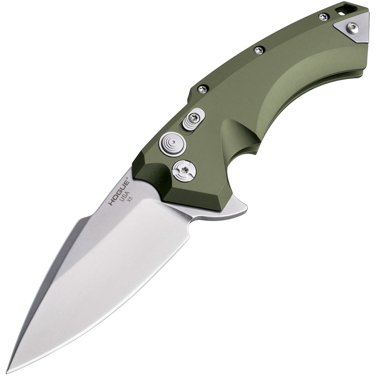 Hogue X5 Manual Flipper 4" Spear Point Blade Knife - Forza Sports
