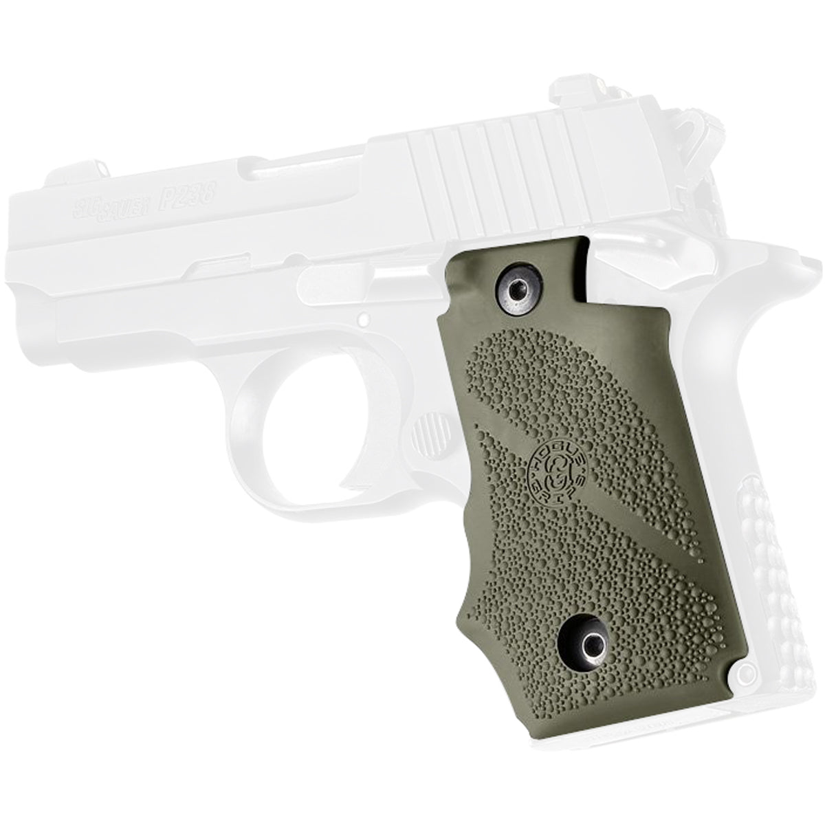 Hogue SIG SAUER P238 Rubber Grip with Finger Grooves - Forza Sports