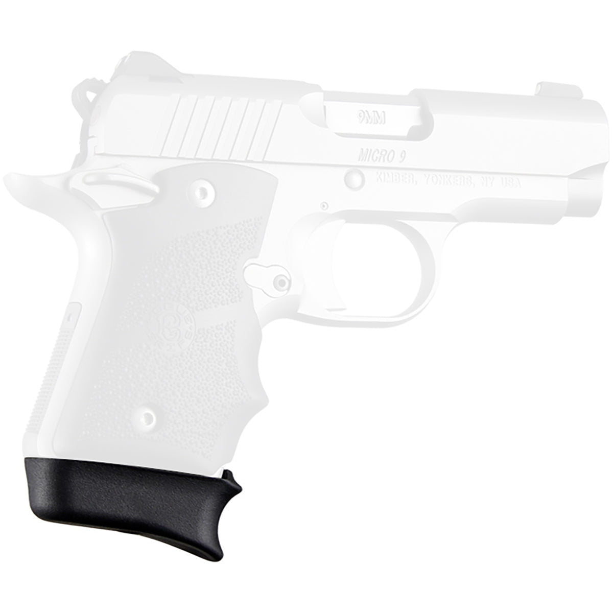 Hogue Kimber Micro 9 Cobblestone Rubber Grip with Finger Grooves - Forza Sports