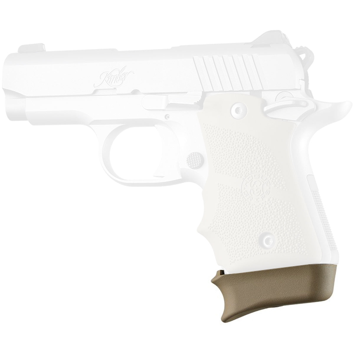 Hogue Kimber Micro 9 Cobblestone Rubber Grip with Finger Grooves - Forza Sports