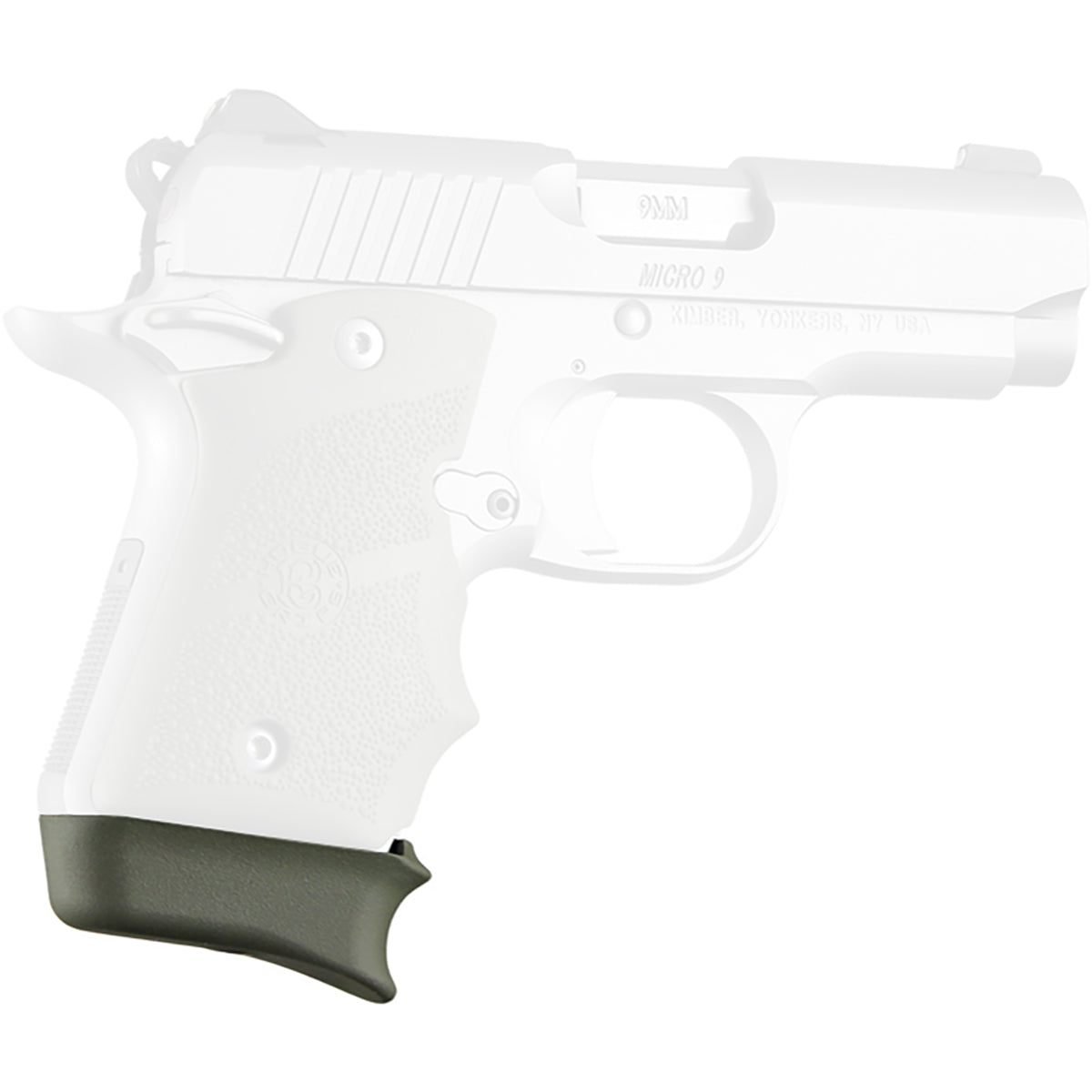 Hogue Kimber Micro 9 Cobblestone Rubber Grip with Finger Grooves - Forza Sports