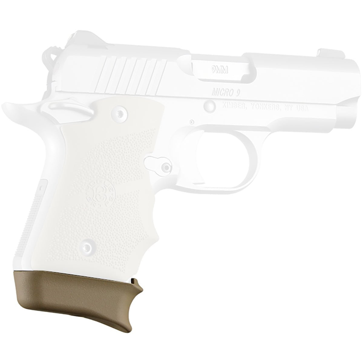 Hogue Kimber Micro 9 Cobblestone Rubber Grip with Finger Grooves - Forza Sports