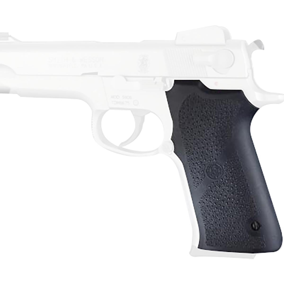 Hogue S&W 5900 Series Rubber Grip Panels - Black - Forza Sports