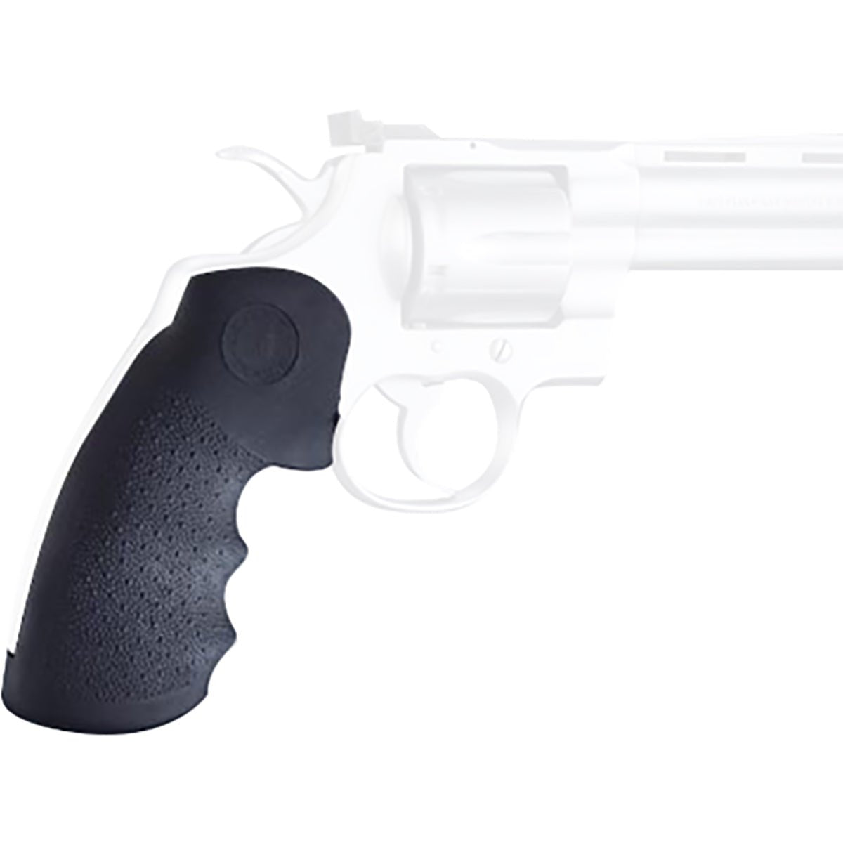 Hogue Colt Python OverMolded Rubber Monogrip - Black - Forza Sports