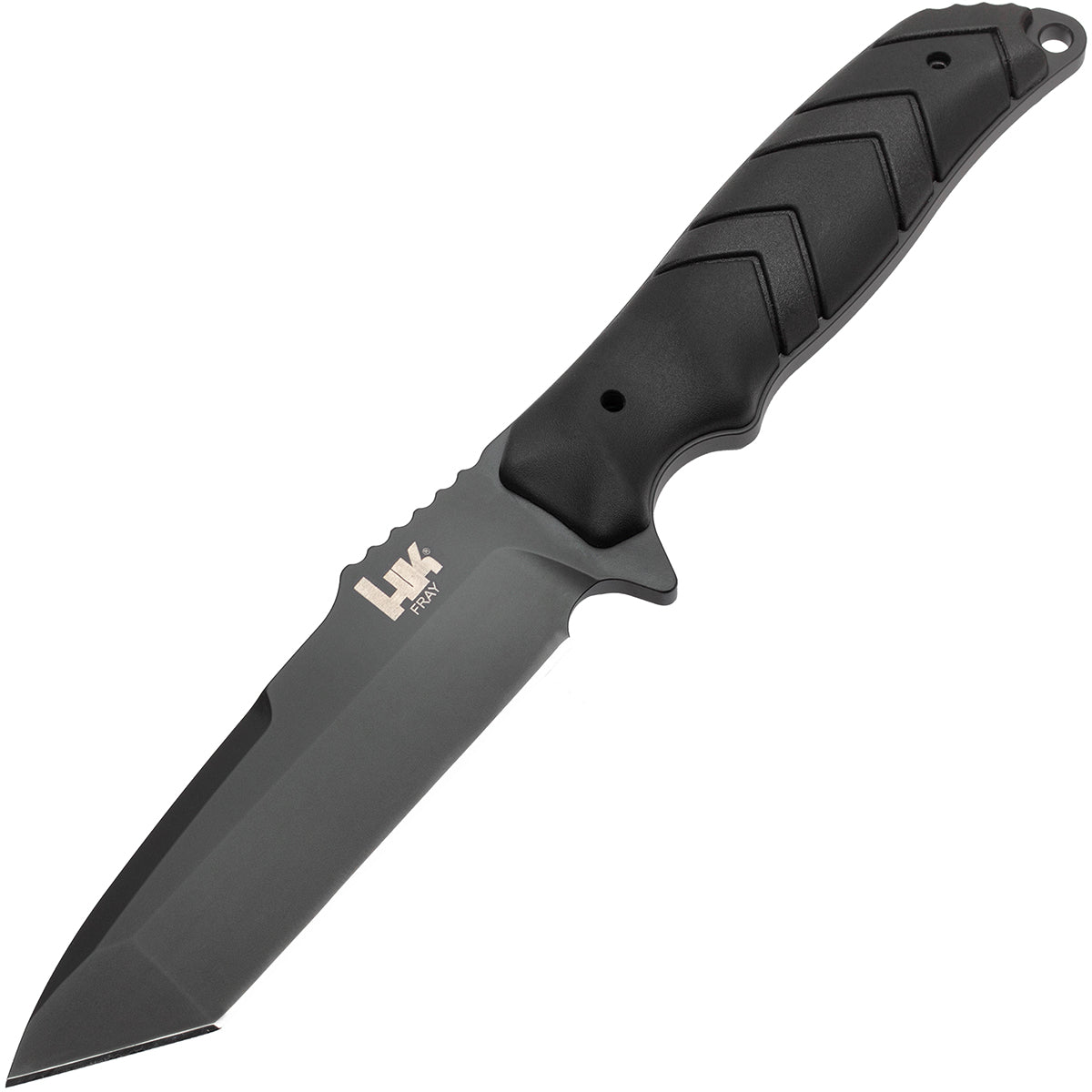 Hogue HK Fray Fixed Blade 4.2" Tanto Blade Knife - Black - Forza Sports