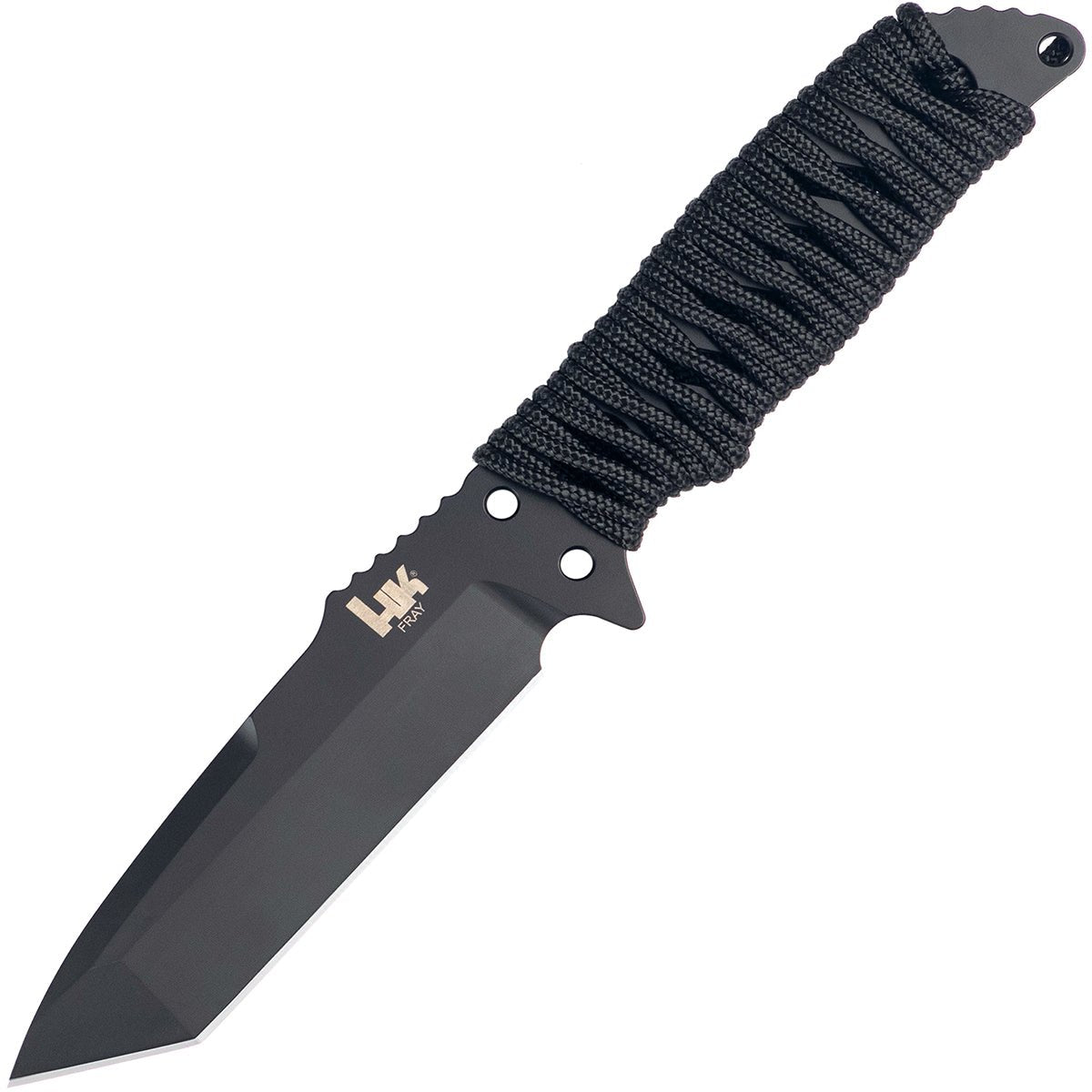 Hogue HK Fray Fixed Blade 4.2" Tanto Blade Knife - Black - Forza Sports