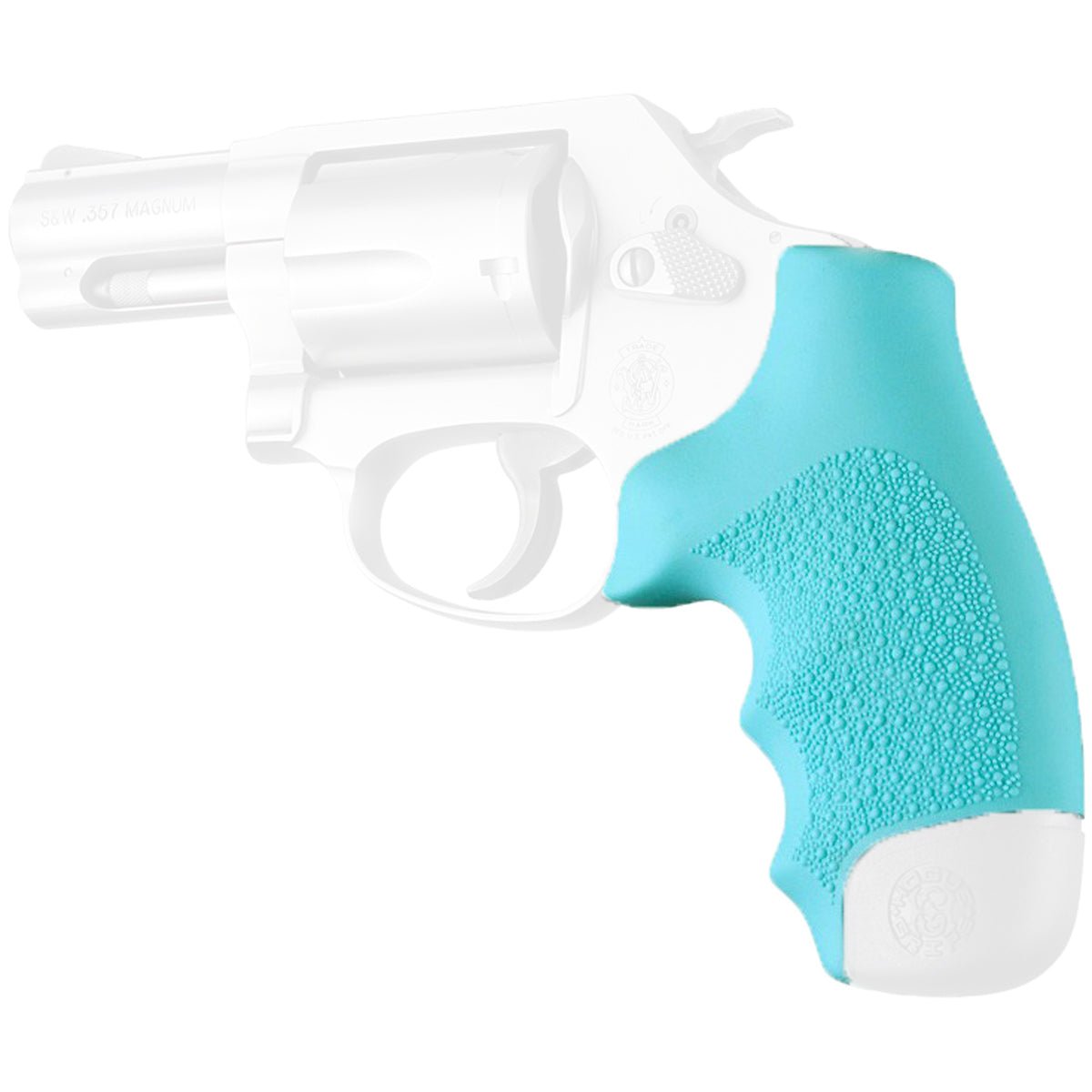 Hogue S&W J - Frame Round Butt Over Molded Rubber Monogrip - Forza Sports