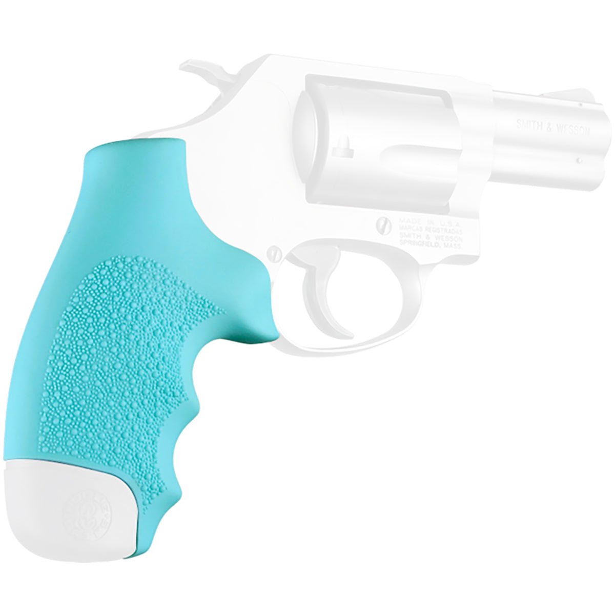 Hogue S&W J - Frame Round Butt Over Molded Rubber Monogrip - Forza Sports