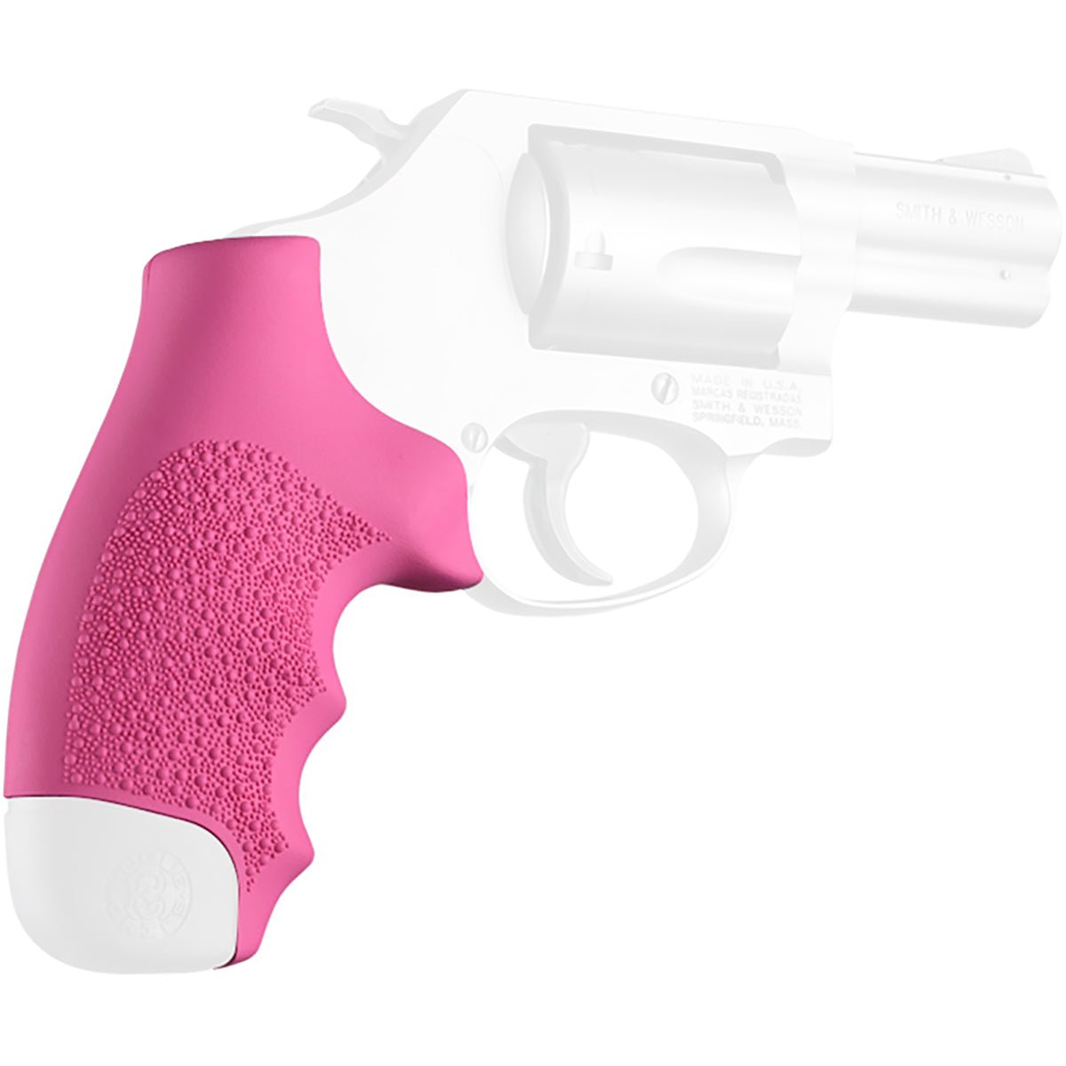 Hogue S&W J - Frame Round Butt Over Molded Rubber Monogrip - Forza Sports