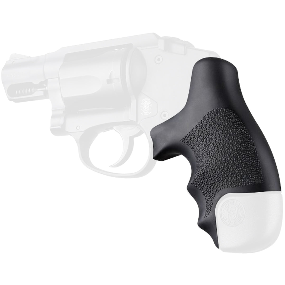Hogue S&W Centennial J - Frame Round Butt Polymer Bodyguard 38 Rubber Tamer Grip - Forza Sports