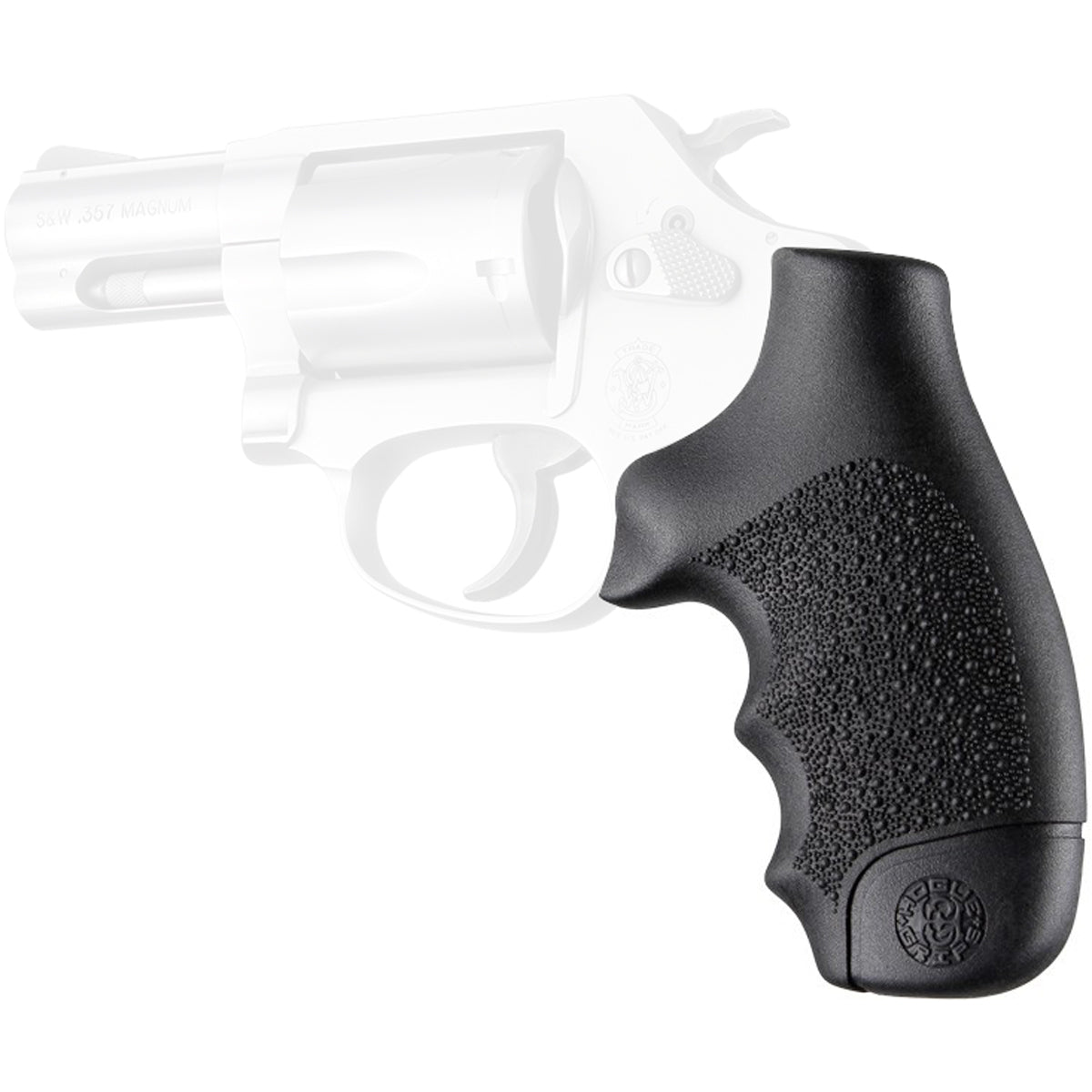 Hogue S&W J - Frame Round Butt Nylon Monogrip - Black - Forza Sports