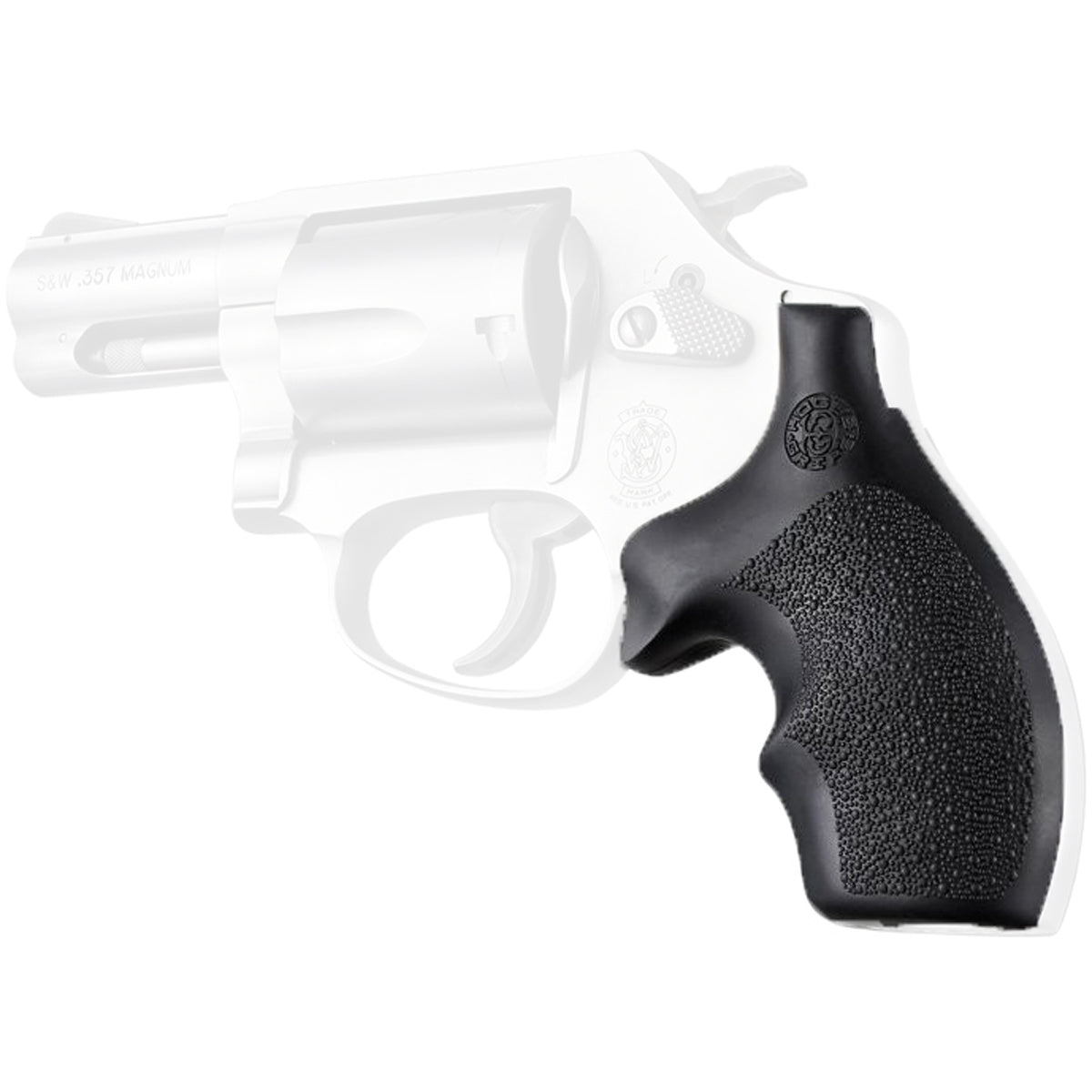 Hogue S&W J Frame Round Butt Rubber Bantam Style Grip - Forza Sports