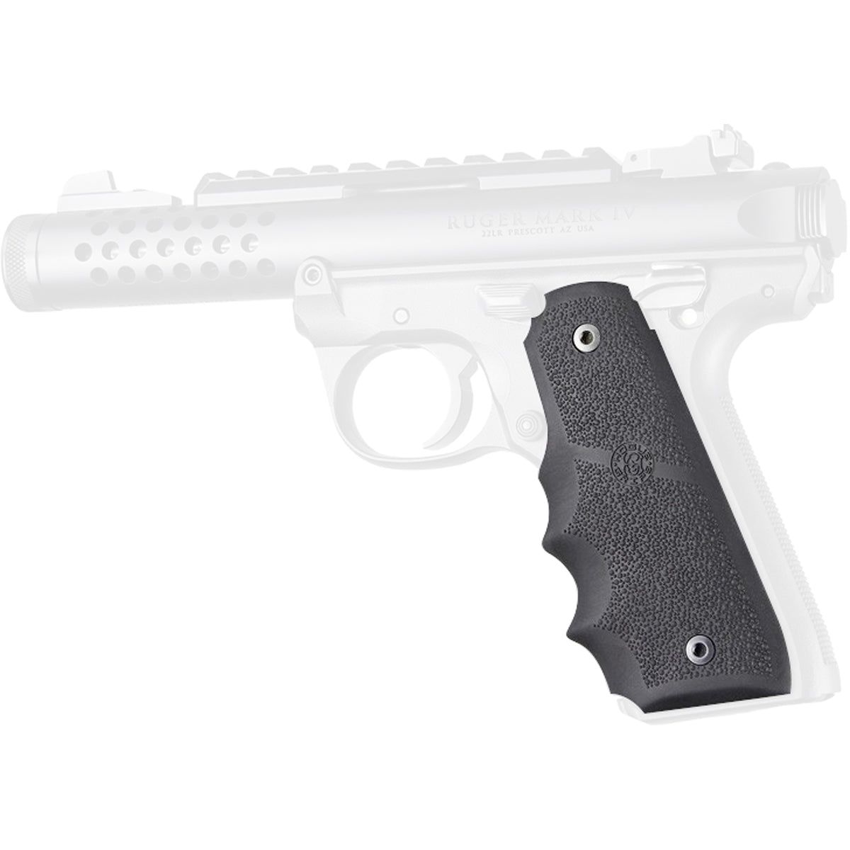 Hogue Ruger 22/45 MKIV Rubber Grip with Finger Grooves - Forza Sports