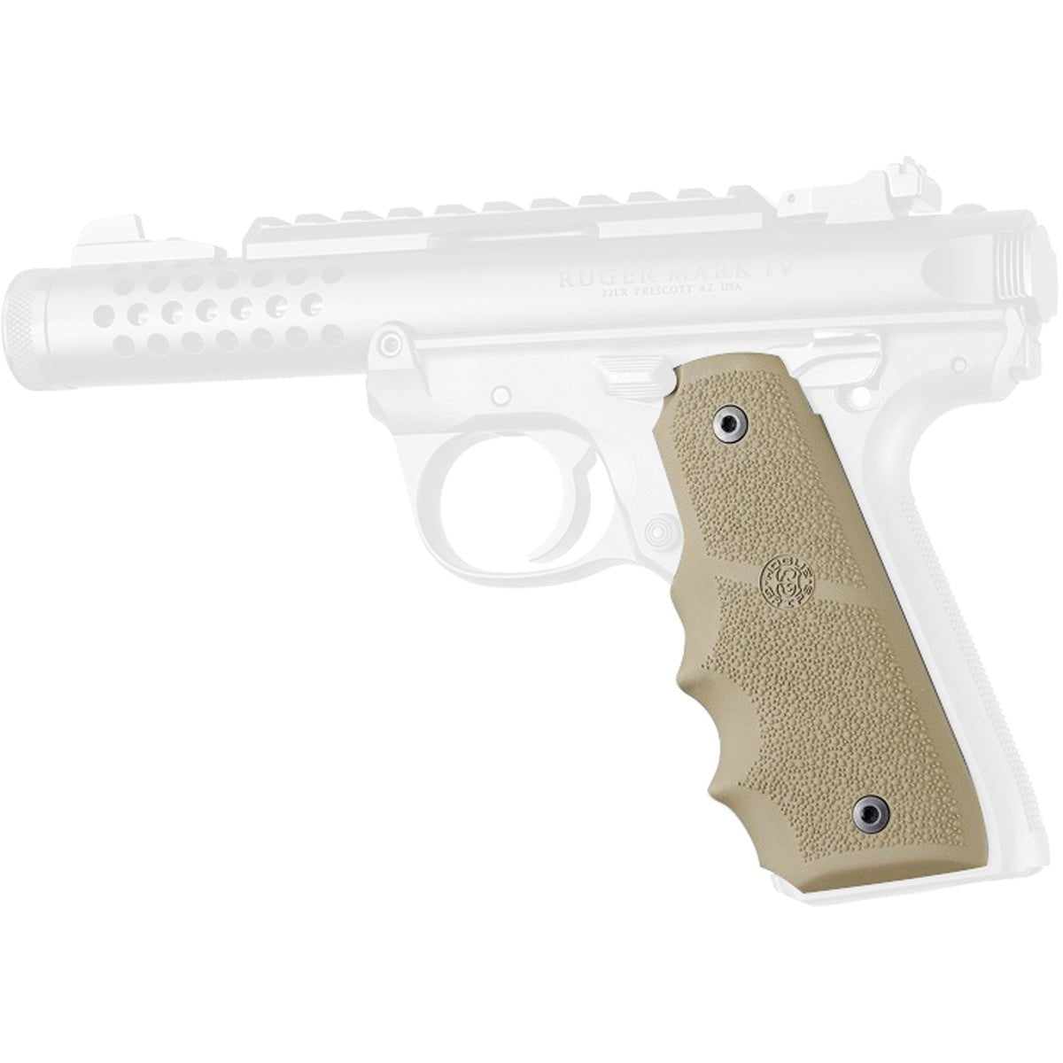 Hogue Ruger 22/45 MKIV Rubber Grip with Finger Grooves - Forza Sports