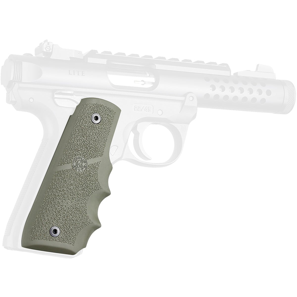 Hogue Ruger 22/45 MKIV Rubber Grip with Finger Grooves - Forza Sports