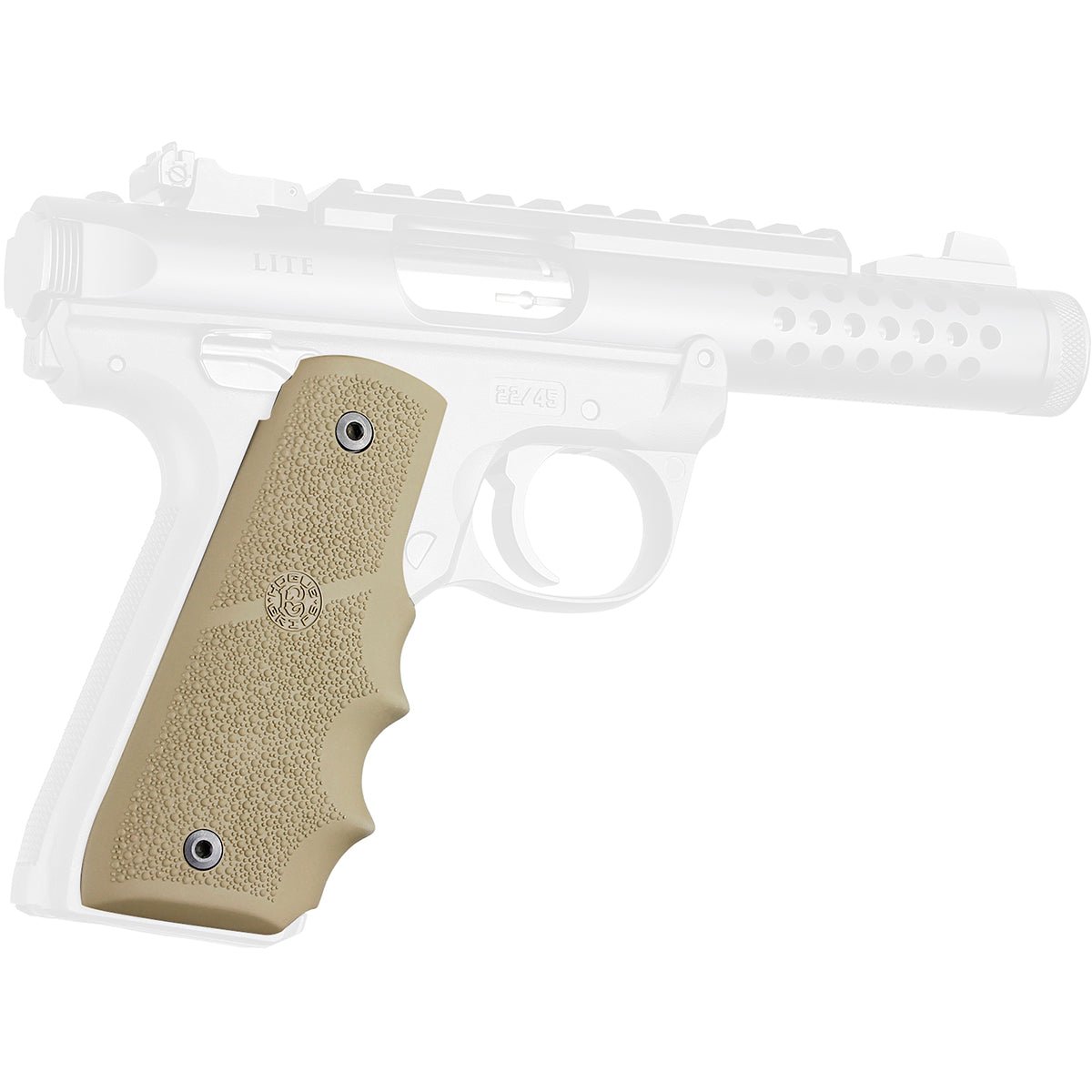 Hogue Ruger 22/45 MKIV Rubber Grip with Finger Grooves - Forza Sports