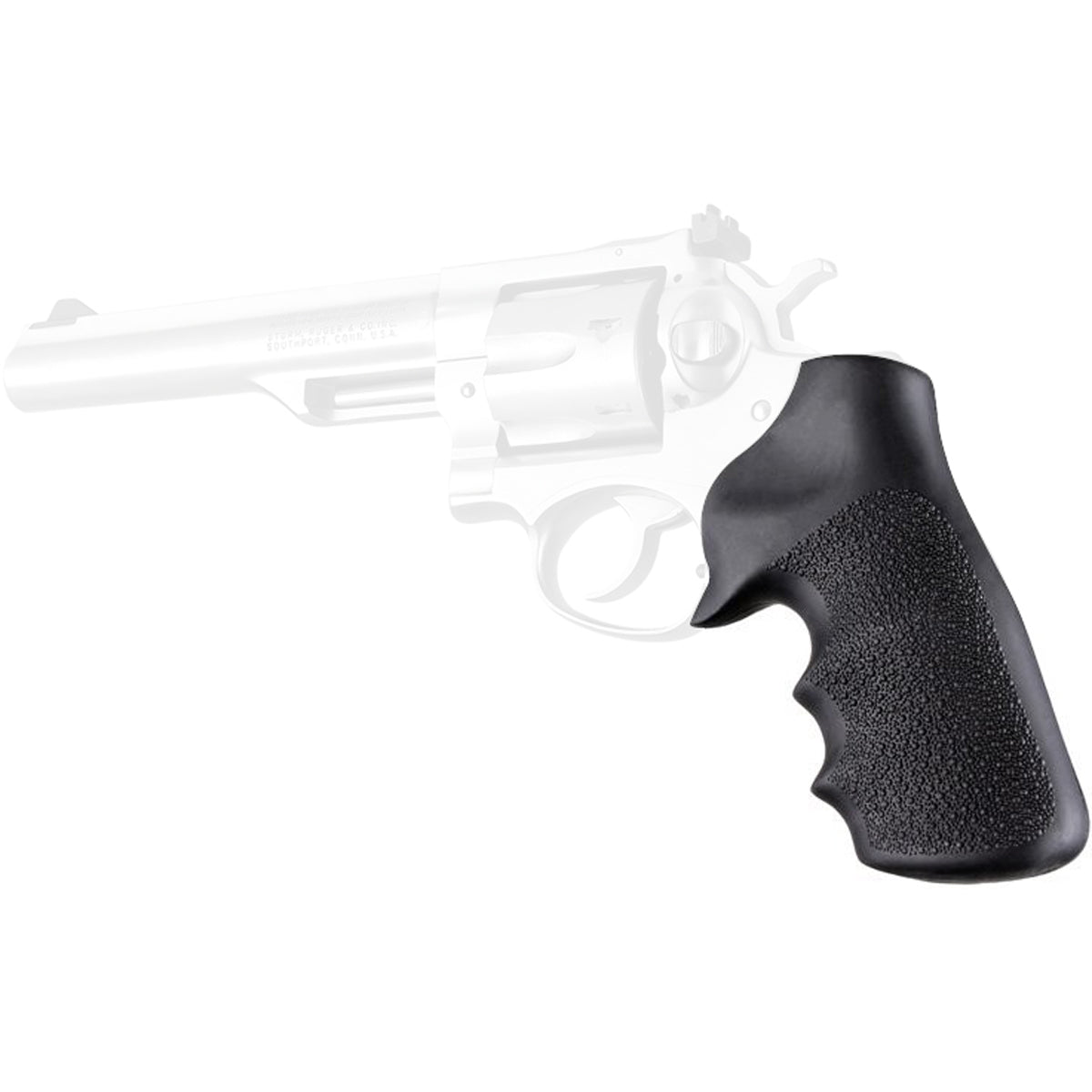 Hogue Ruger GP100/Super Redhawk Rubber Tamer Grip - Black - Forza Sports