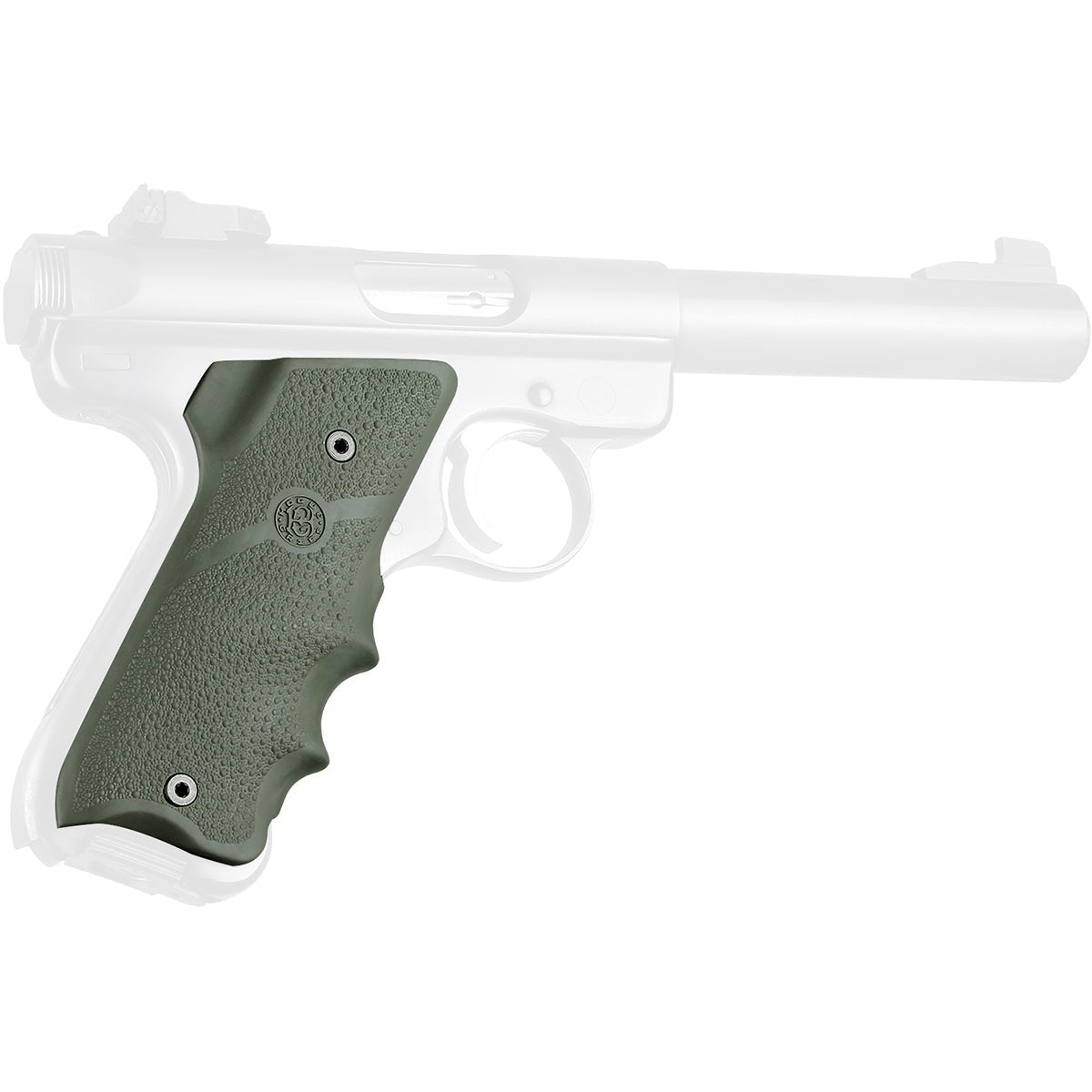 Hogue Ruger MK II/MK III Rubber Grip with Finger Grooves - Forza Sports