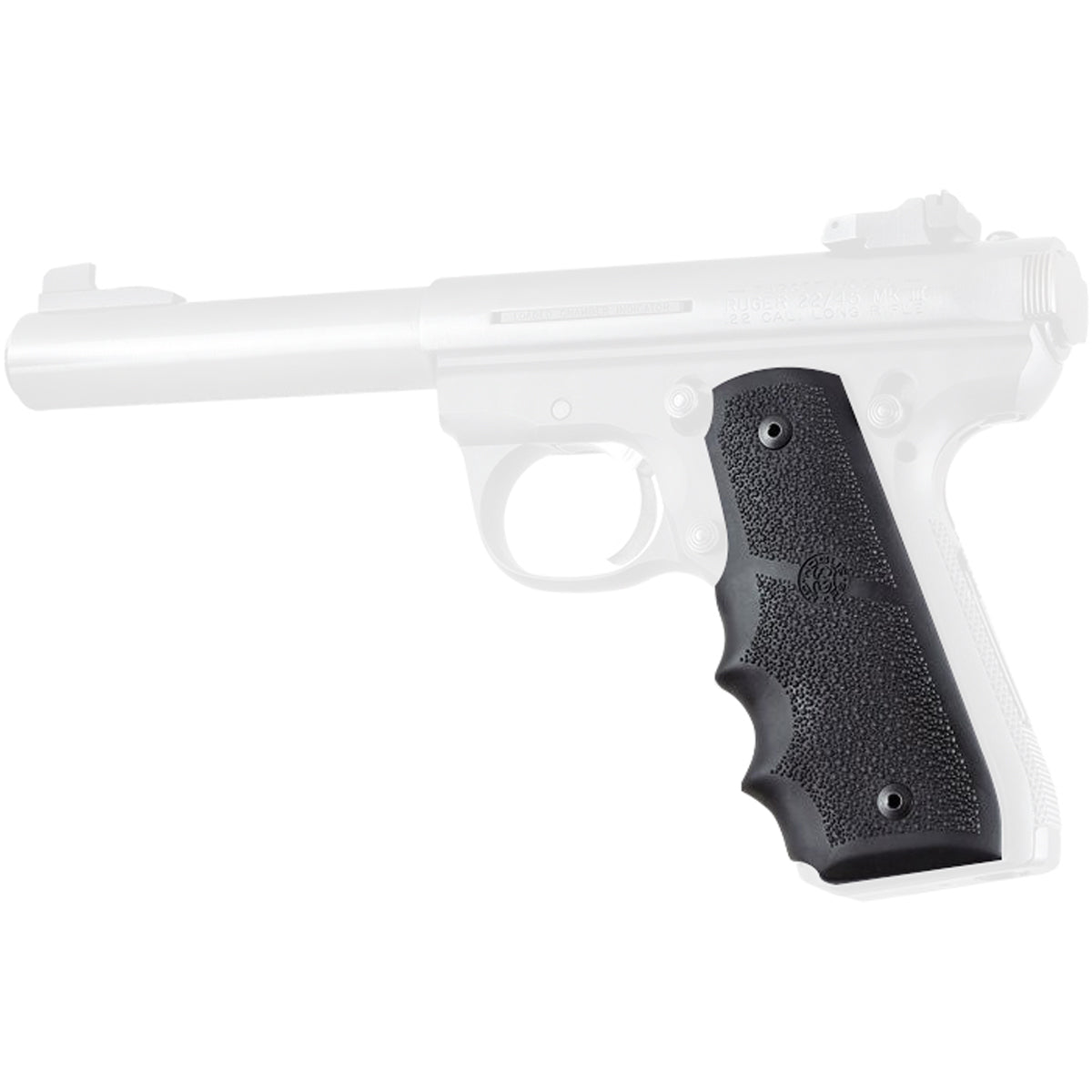 Hogue Ruger MK III 22/45 RP Rubber Grip with Finger Grooves - Forza Sports