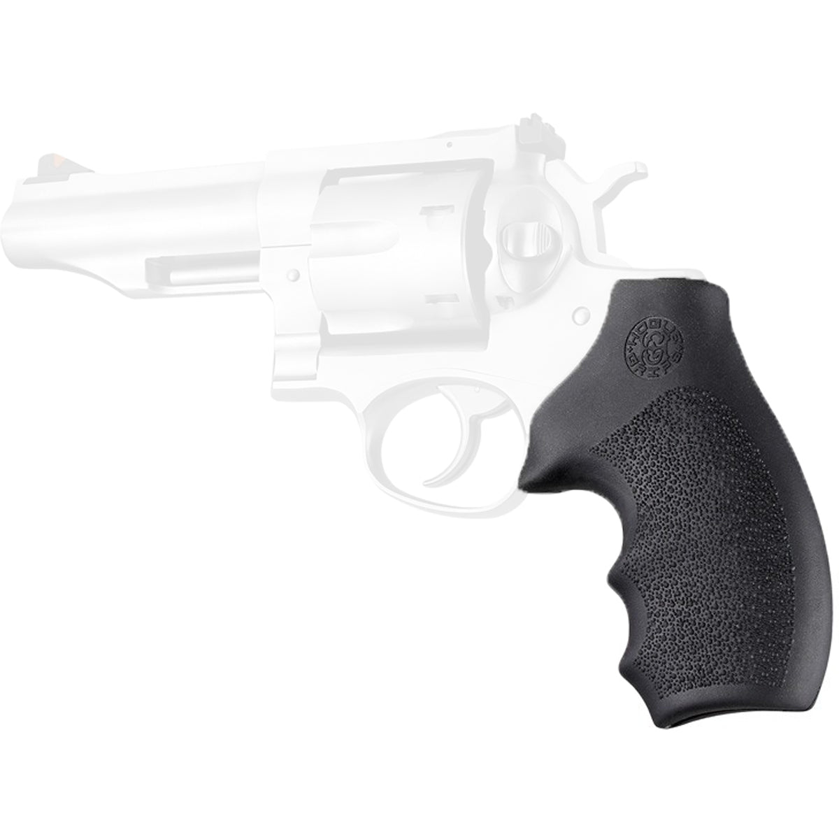Hogue Ruger Redhawk Round Butt Rubber Monogrip - Black - Forza Sports