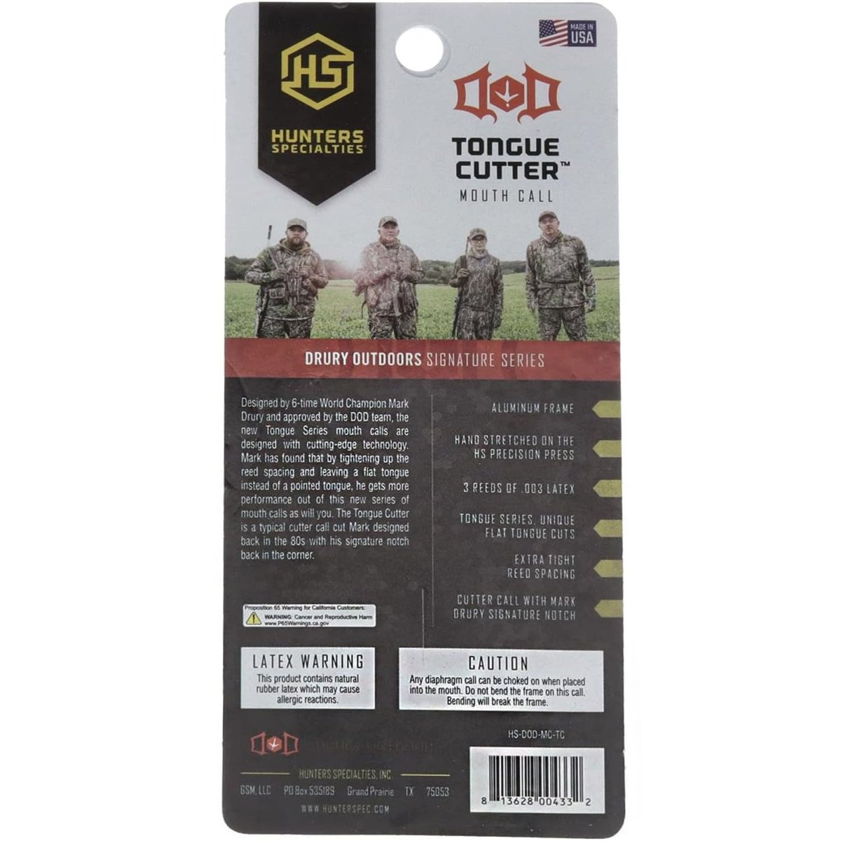 Hunter's Specialties Drury Outdoors Signature Mouth Call - Forza Sports