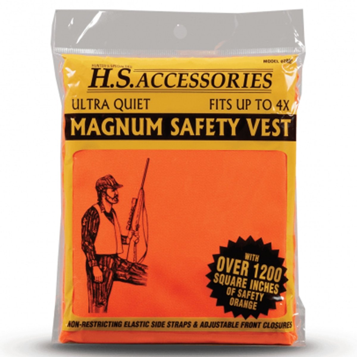 Hunters Specialties - Magnum Safety Vest - Orange - One Size Fits All - Forza Sports
