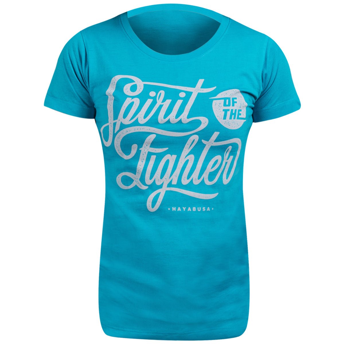 Hayabusa Women's Classic Spirit of the Fighter T-Shirt - Medium - Blue - Forza Sports