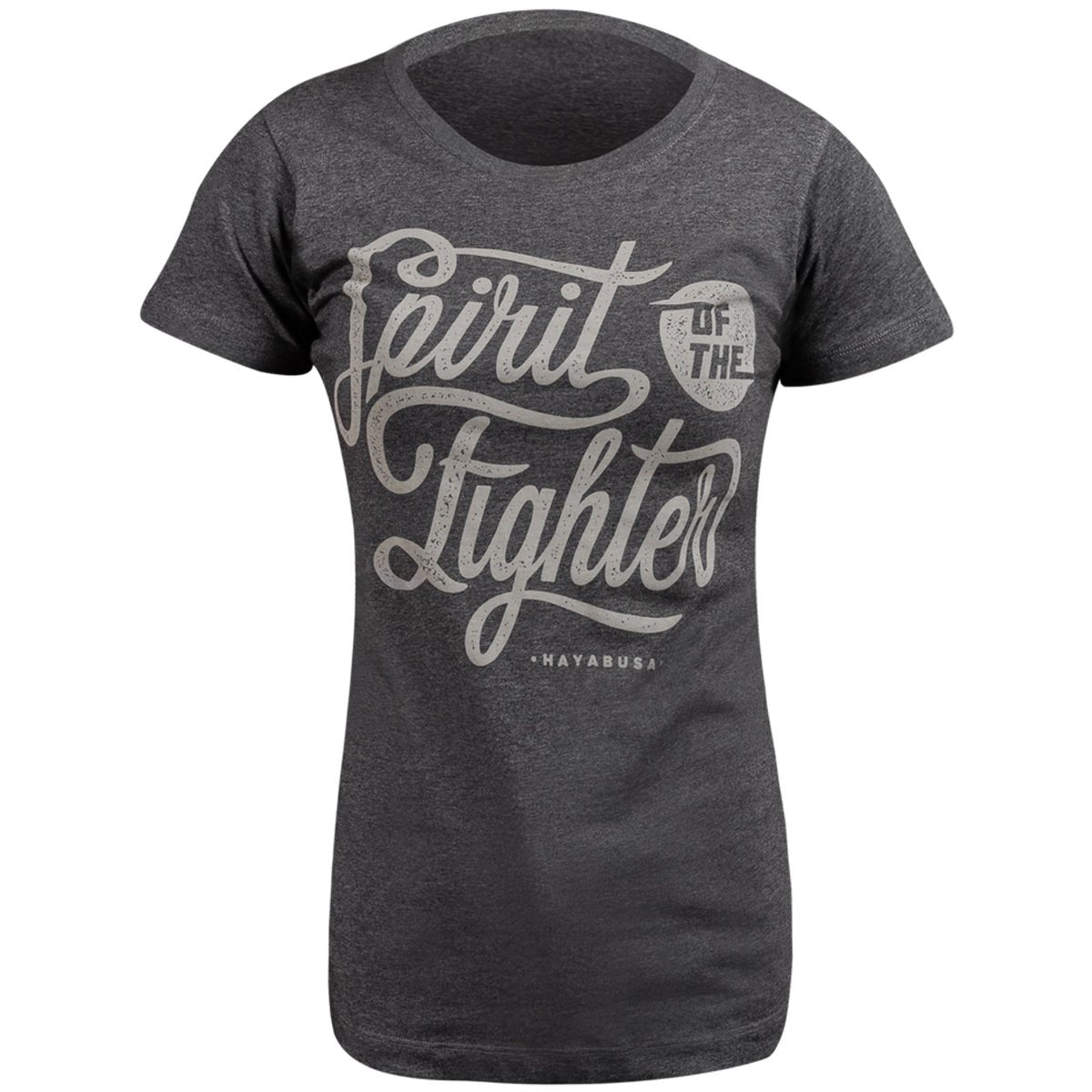 Hayabusa Women's Classic Spirit of the Fighter T-Shirt - XS - Gray - Forza Sports