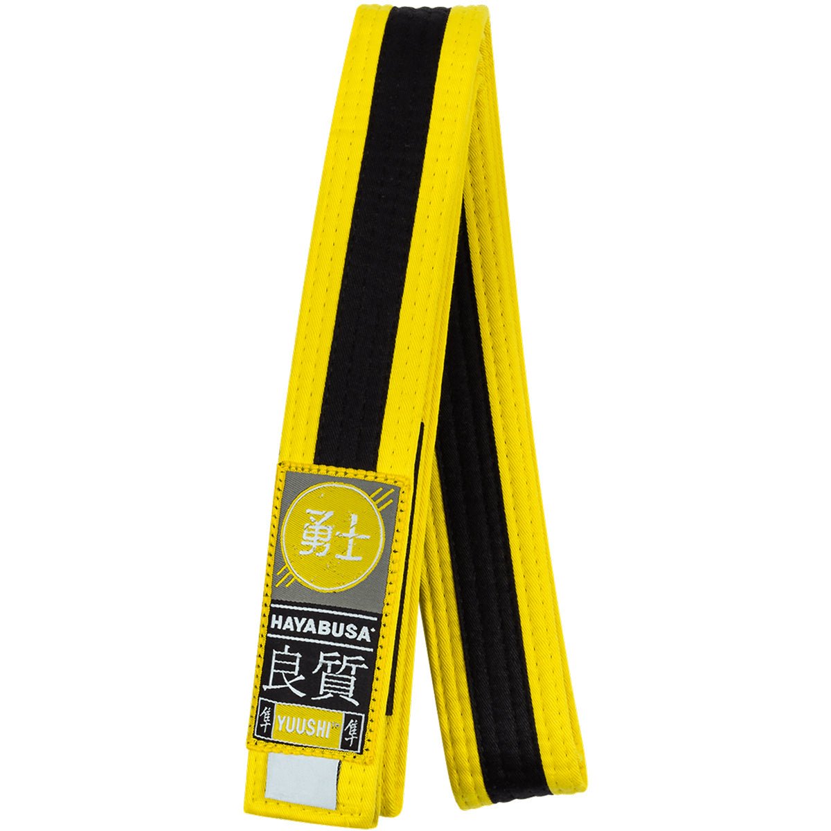 Hayabusa Youth Jiu - Jitsu Belt - Yellow/Black - Forza Sports