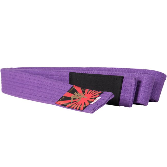 hayabusa bjj belt - purple jiu jitsu belt