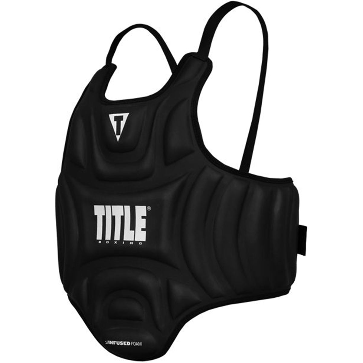 Title Boxing Infused Foam Influence Body Protector - Black - Forza Sports