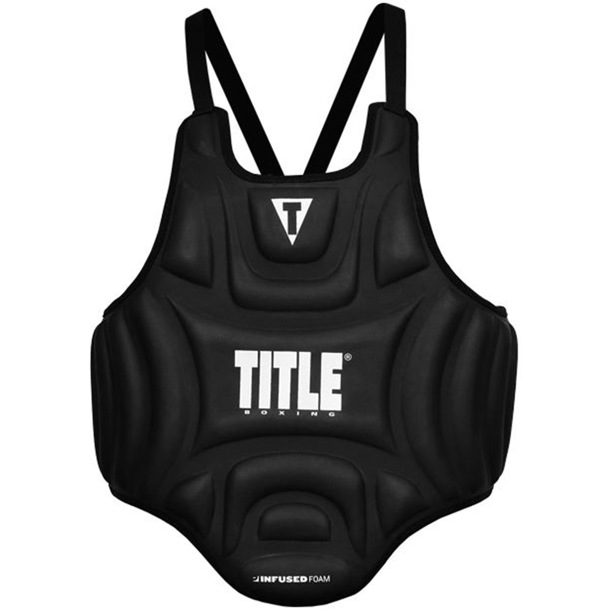 Title Boxing Infused Foam Influence Body Protector - Black - Forza Sports