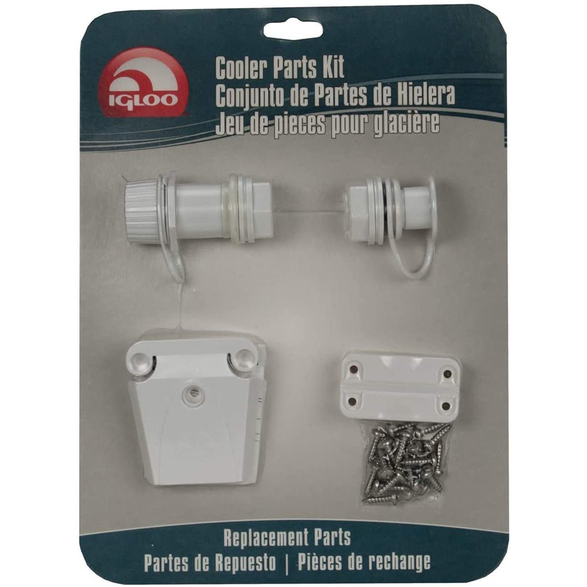 IGLOO Ice Chest Universal Parts Kit - White - Forza Sports