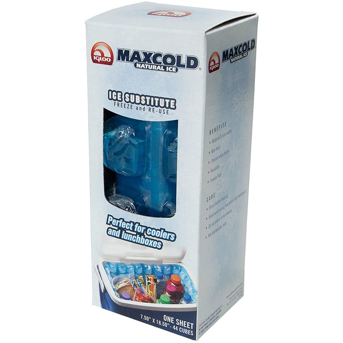 IGLOO MaxCold 44 - Cube Natural Ice Sheet - Blue - Forza Sports