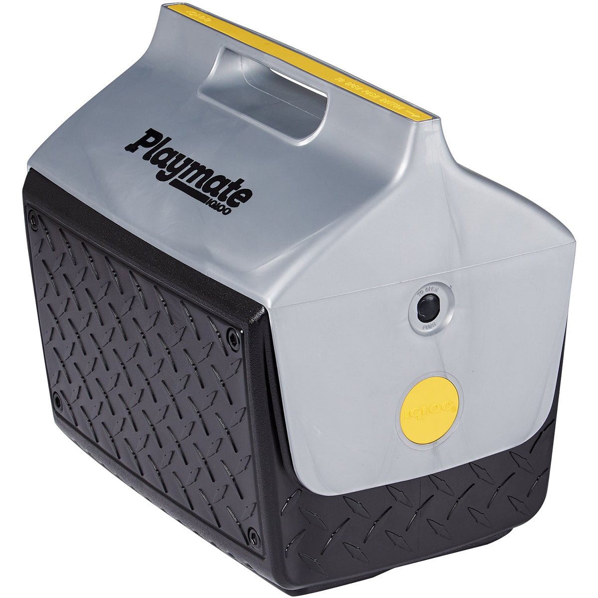 IGLOO Playmate "The Boss" 14 qt. Hard Cooler - Black/Silver - Forza Sports