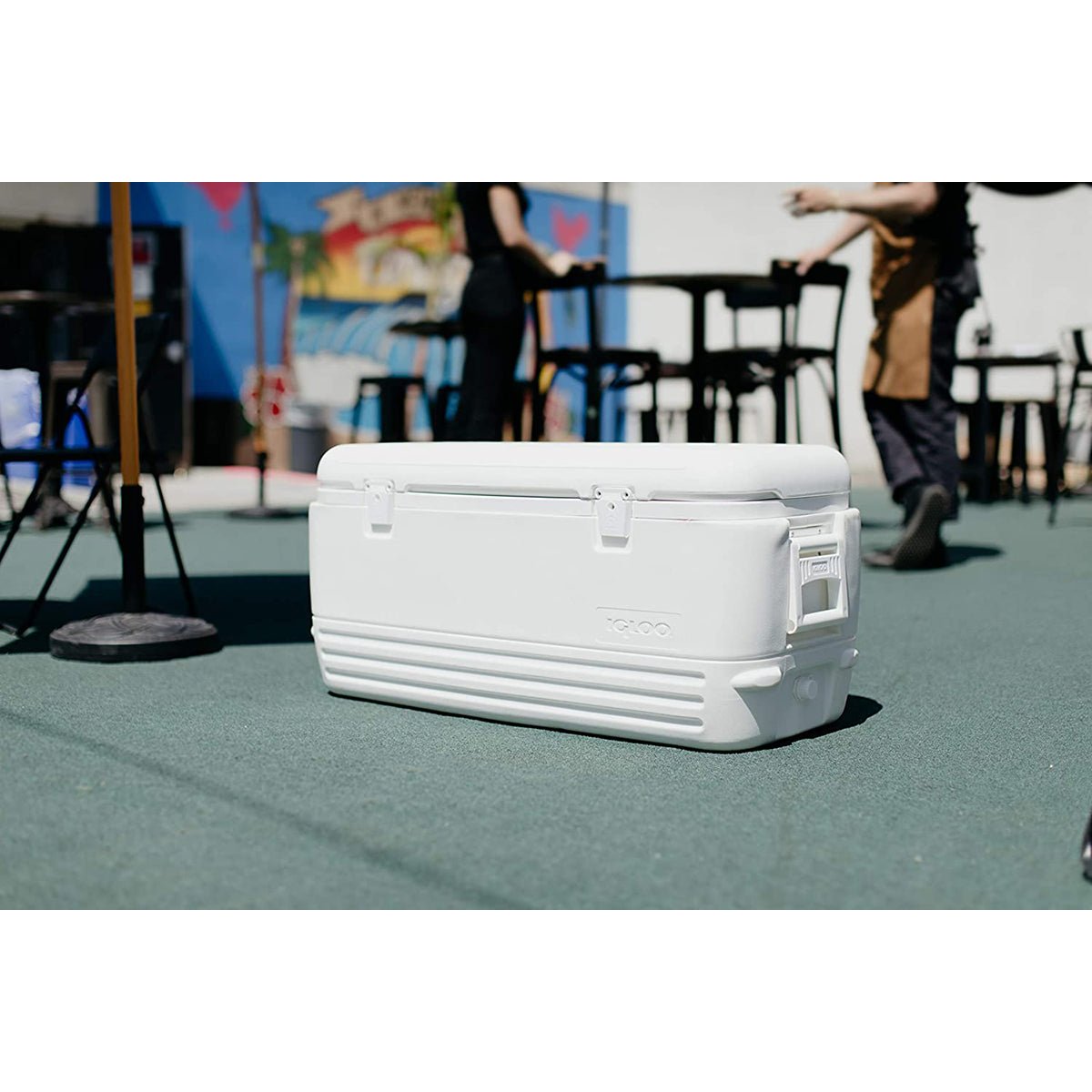 IGLOO Polar 120 qt. Hard Cooler - White - Forza Sports