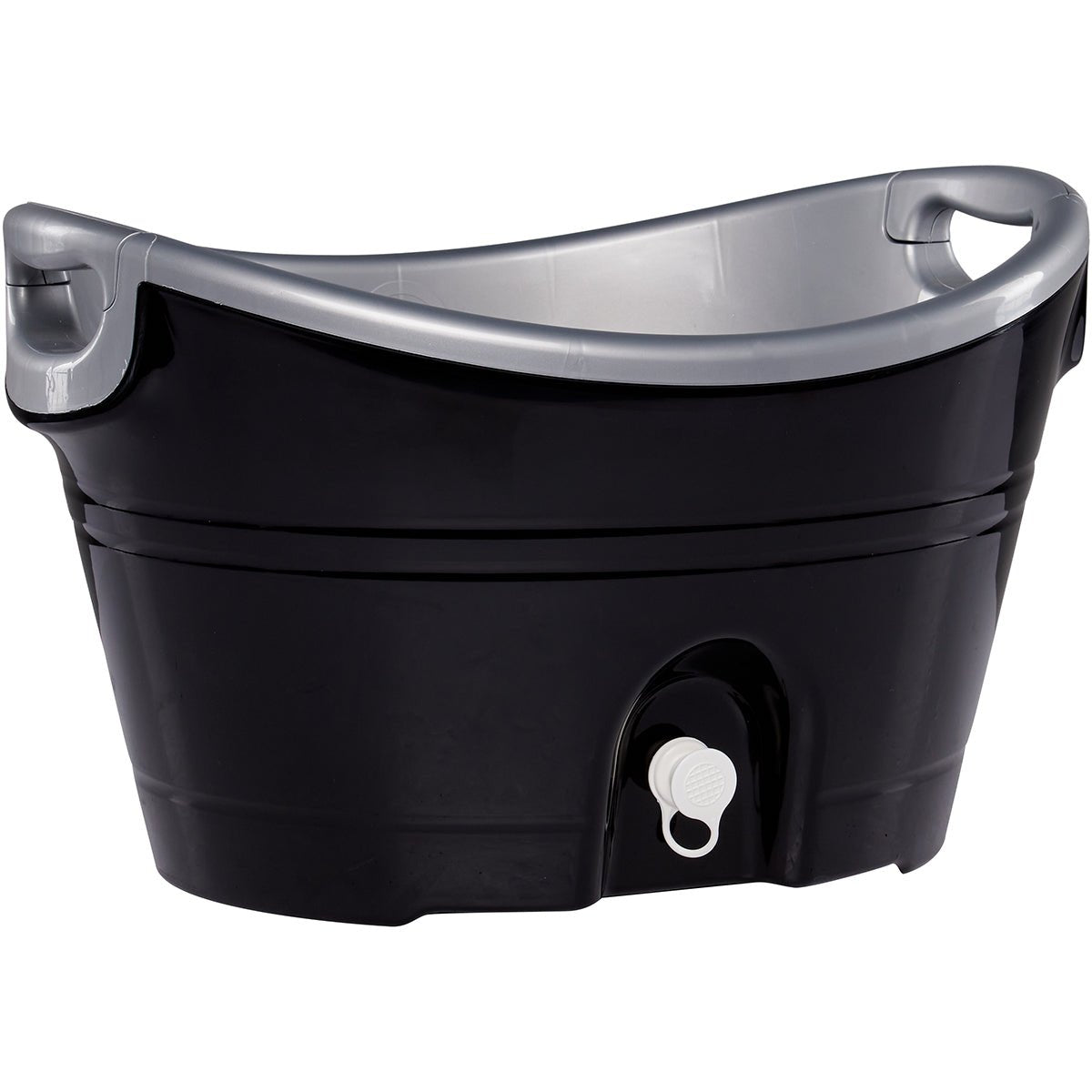 IGLOO 20 qt. Party Bucket Cooler - Black/Silver - Forza Sports