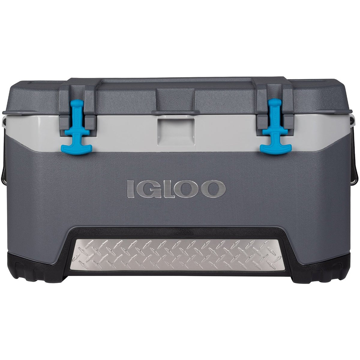 IGLOO BMX 72 qt. Hard Cooler - Carbonite Gray/Carbonite Blue - Forza Sports